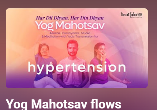 Yog Mahotsav flows